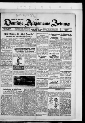 Deutsche allgemeine Zeitung vom 18.05.1929