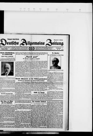 Deutsche allgemeine Zeitung vom 24.09.1929