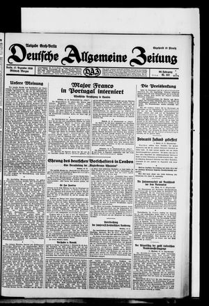 Deutsche allgemeine Zeitung vom 17.12.1930