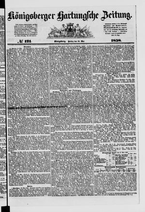 Königsberger Hartungsche Zeitung vom 28.05.1858