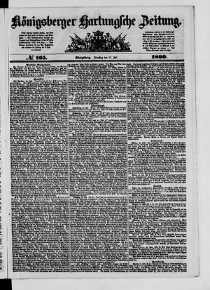 Königsberger Hartungsche Zeitung vom 17.07.1860