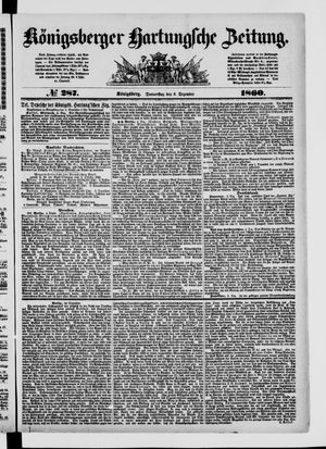 Königsberger Hartungsche Zeitung vom 06.12.1860
