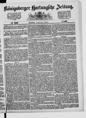 Königsberger Hartungsche Zeitung vom 18.12.1860