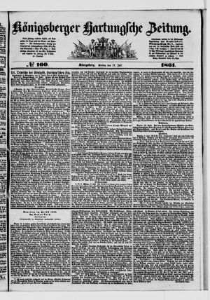 Königsberger Hartungsche Zeitung vom 12.07.1861