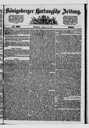 Königsberger Hartungsche Zeitung vom 23.07.1861