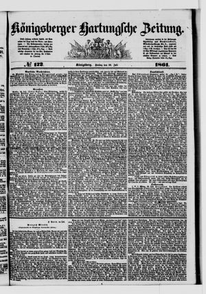 Königsberger Hartungsche Zeitung vom 26.07.1861