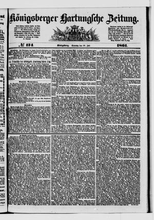Königsberger Hartungsche Zeitung on Jul 28, 1861