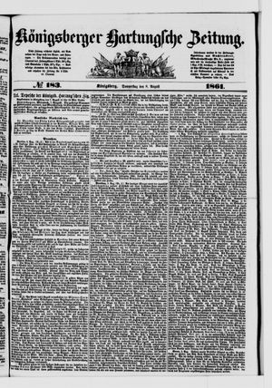 Königsberger Hartungsche Zeitung on Aug 8, 1861