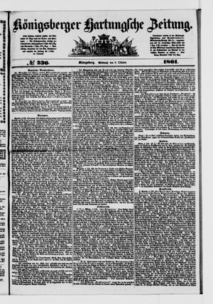 Königsberger Hartungsche Zeitung vom 09.10.1861