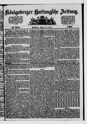 Königsberger Hartungsche Zeitung vom 30.10.1861