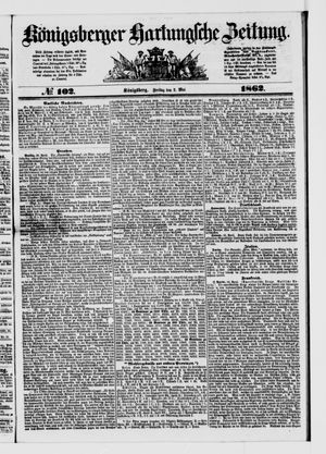 Königsberger Hartungsche Zeitung vom 02.05.1862