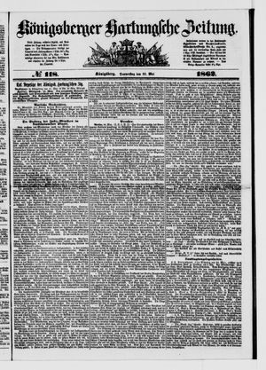 Königsberger Hartungsche Zeitung vom 22.05.1862