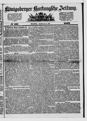 Königsberger Hartungsche Zeitung vom 31.05.1862