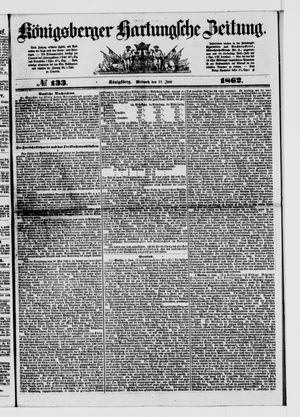 Königsberger Hartungsche Zeitung on Jun 11, 1862