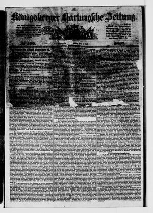 Königsberger Hartungsche Zeitung vom 01.07.1862