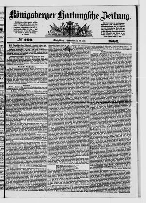 Königsberger Hartungsche Zeitung vom 12.07.1862