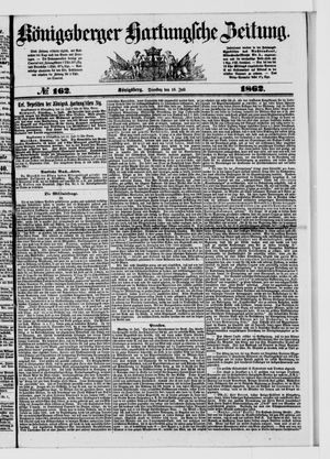 Königsberger Hartungsche Zeitung vom 15.07.1862