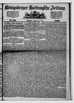 Königsberger Hartungsche Zeitung vom 26.07.1862