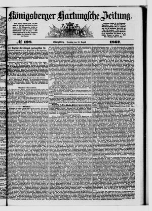 Königsberger Hartungsche Zeitung vom 26.08.1862