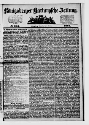 Königsberger Hartungsche Zeitung vom 05.11.1864