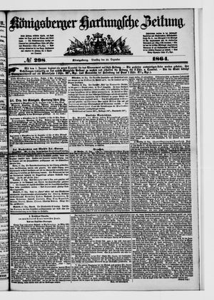 Königsberger Hartungsche Zeitung on Dec 20, 1864