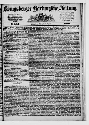 Königsberger Hartungsche Zeitung vom 28.12.1864