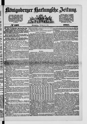 Königsberger Hartungsche Zeitung vom 02.05.1865