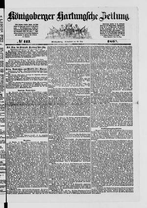 Königsberger Hartungsche Zeitung on May 20, 1865