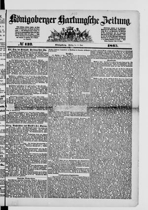 Königsberger Hartungsche Zeitung vom 09.06.1865