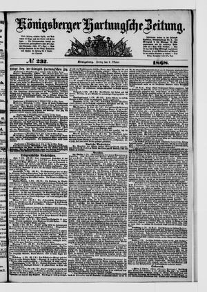 Königsberger Hartungsche Zeitung vom 09.10.1868