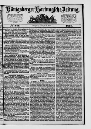 Königsberger Hartungsche Zeitung vom 23.10.1868