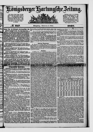 Königsberger Hartungsche Zeitung on Oct 28, 1868