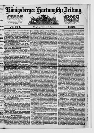 Königsberger Hartungsche Zeitung on Dec 29, 1868
