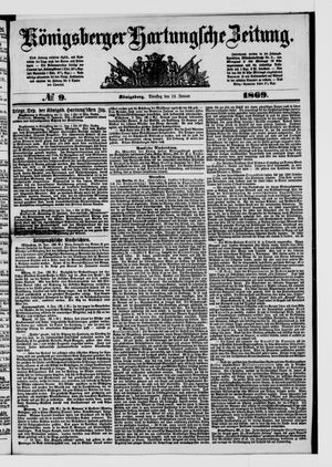 Königsberger Hartungsche Zeitung on Jan 12, 1869