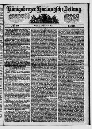 Königsberger Hartungsche Zeitung vom 27.01.1869