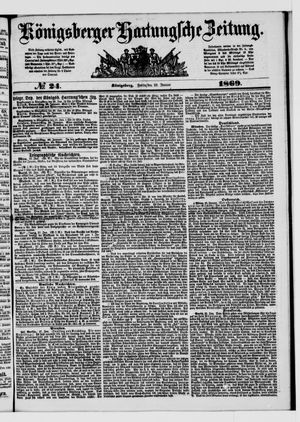 Königsberger Hartungsche Zeitung on Jan 29, 1869