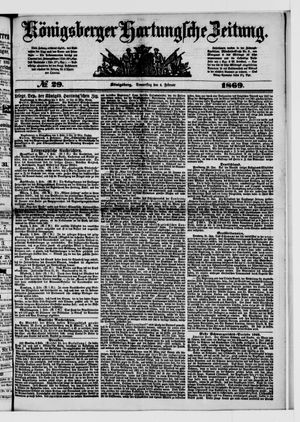 Königsberger Hartungsche Zeitung on Feb 4, 1869