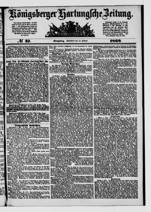 Königsberger Hartungsche Zeitung vom 13.02.1869