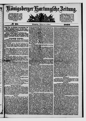 Königsberger Hartungsche Zeitung vom 14.02.1869