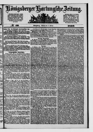 Königsberger Hartungsche Zeitung vom 17.02.1869