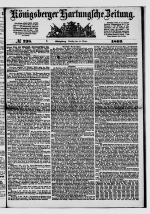 Königsberger Hartungsche Zeitung vom 12.10.1869