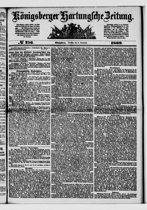 Königsberger Hartungsche Zeitung vom 02.11.1869