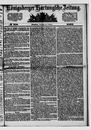 Königsberger Hartungsche Zeitung vom 04.11.1869