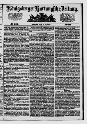 Königsberger Hartungsche Zeitung on Nov 19, 1869