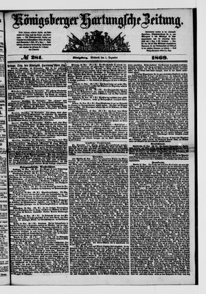 Königsberger Hartungsche Zeitung on Dec 1, 1869