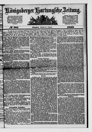 Königsberger Hartungsche Zeitung on Dec 8, 1869