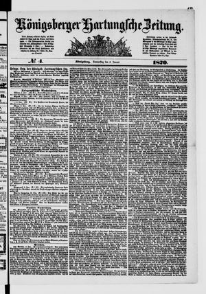 Königsberger Hartungsche Zeitung on Jan 6, 1870