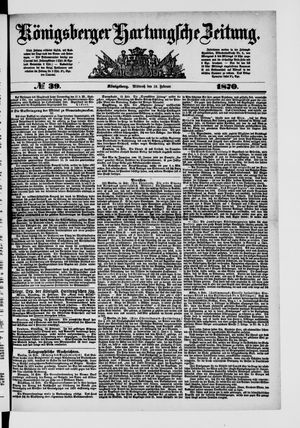 Königsberger Hartungsche Zeitung on Feb 16, 1870