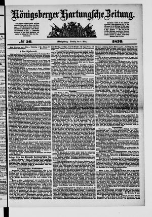 Königsberger Hartungsche Zeitung vom 08.03.1870