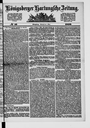 Königsberger Hartungsche Zeitung on Mar 9, 1870